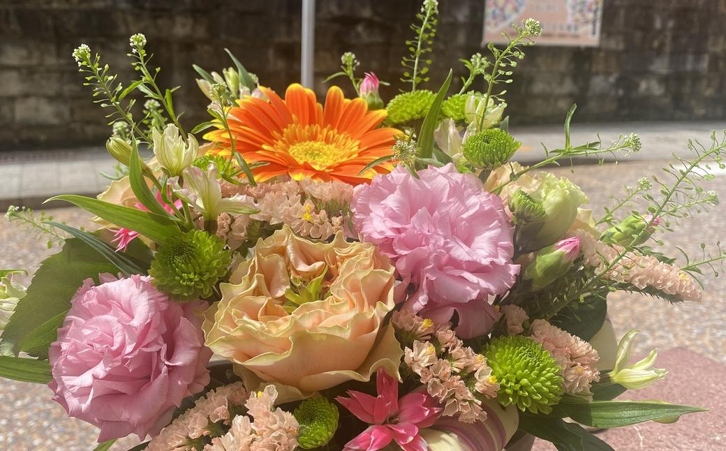 【全6回定期便】 おまかせフラワーアレンジメント 【S】 ／ 花 お花 ギフト プレゼント フラワーギフト Flower