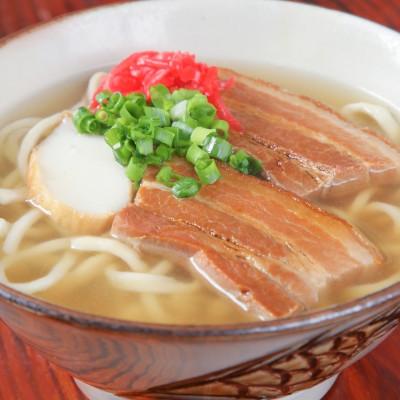 ふるさと納税 与那原町 【創業20年以上の名店】そば処きくや 沖縄そば10食セット(三枚肉5食・軟骨ソーキ5食) |  | 01