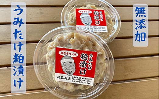 b-211 無添加 うみたけ 粕漬け 420g×2パック