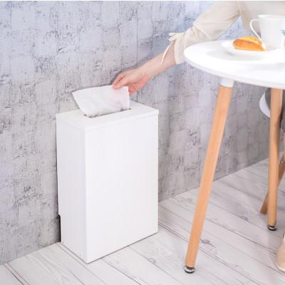 ふるさと納税 海南市 【ホワイト】ティッシュストッカー AKU101338102 |  | 01