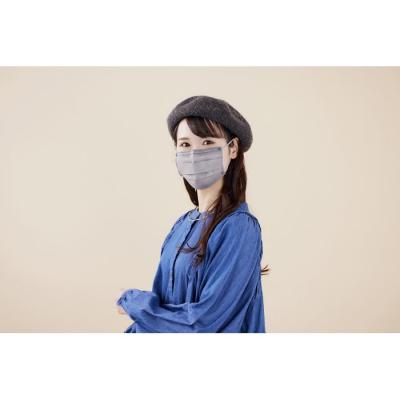 ふるさと納税 角田市 DAILY　FIT　MASK ふつうサイズ 30枚入×3箱 PN-DC30MAG アッシュグレー |  | 02