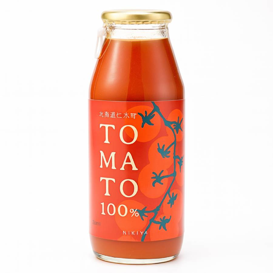 ＜にきや＞TOMATO100% 180ml×6本
