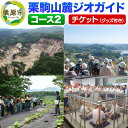 【ふるさと納税】栗駒山麓ジオガイドチケット コース2 ダイナミックな大地の形成 岩手・宮城内陸地震を知る