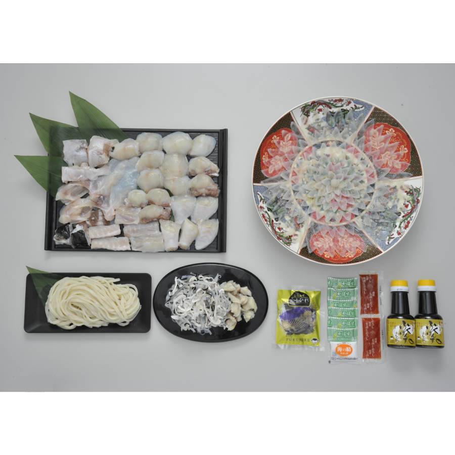 ＜ふく太郎本部＞天然ふく料理コース(6人前)　22天然6