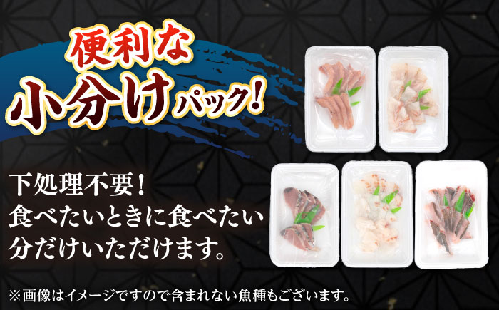 【勝本漁港直送】壱岐島の刺身盛りセット ≪壱岐市≫【あかりや】 冷凍配送 刺身 小分け 産地直送 1万円 10000円 お刺身 刺し身 寿司 海鮮 [JFO003]