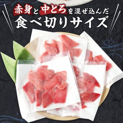 ふるさと納税 室戸市 【遠洋漁船高豊丸漁獲】天然本マグロ(赤身・中とろ)切落し600g　訳あり 魚介類加工品 15000円 |  | 02