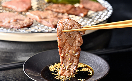 【森三商会】4等級以上の未経産雌牛限定　近江牛赤身焼肉500g（モモ）【GM13SM】