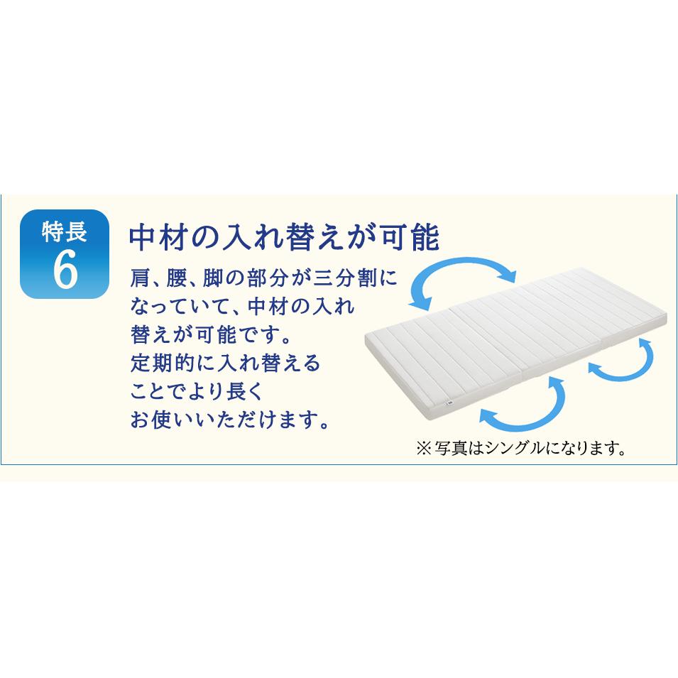 エアウィーヴ スマート Z01 セミダブル 寝具_イメージ5