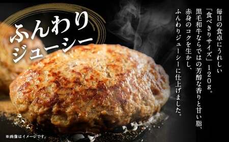 【A4～A5ランクの黒毛和牛100%】 ハンバーグ 120g×15個 （計1.8kg） ／ 黒毛和牛 黒毛和種 和牛 国産牛 牛肉 お肉 肉 大阪府 阪南市 冷凍