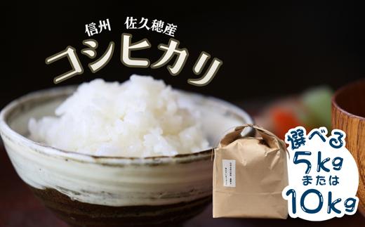 
            【令和7年産】炊きあがりのつやと香りが良く、うま味も強い　コシヒカリ　白米5kg～10kg　佐久穂とさや農園［ST-115］
          