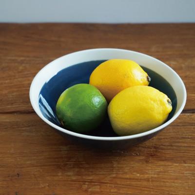 ふるさと納税 多治見市 【美濃焼】TLPリムバンド オートミル(ブルー )4枚セット【軽量食器】 |  | 02