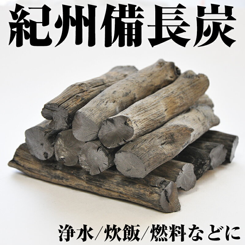 【ふるさと納税】紀州備長炭 浄水・炊飯用（切細丸）1kg