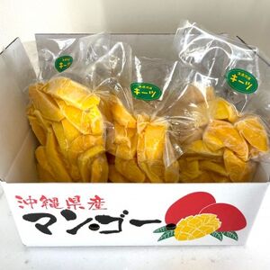 急速冷凍・はしっこタイプ　今帰仁産のキーツマンゴー1.2kg(400g×3P)【配送不可地域：離島】【1573306】