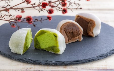 0C1-112 （12個入）生チョコ大福、抹茶生チョコ大福詰合せ