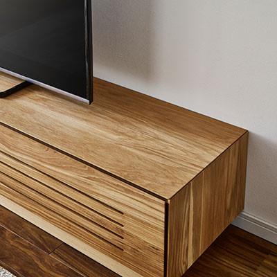 ふるさと納税 大川市 テレビ台 ルーチェ オーク無垢【サイズ:幅214-244cm、カラー:オーク無垢】 |  | 03