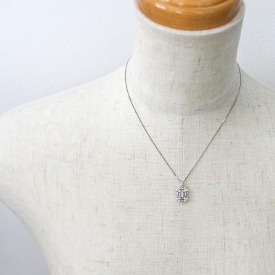 ふるさと納税 甲府市 甲府市発 プラチナ ダイヤモンドペンダント pt900 1カラット [WP-2611PT] |  | 01