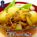 【ふるさと納税】 米沢牛 いも煮セット (3～5人前) 『(有)桝屋商店』 いも煮 芋煮 セット 里芋 里いも 米沢牛 ブランド 和牛 牛肉 牛 郷土料理 ご当地 ソウルフード レシピ 簡単 簡単調理 山形県 南陽市 [249]