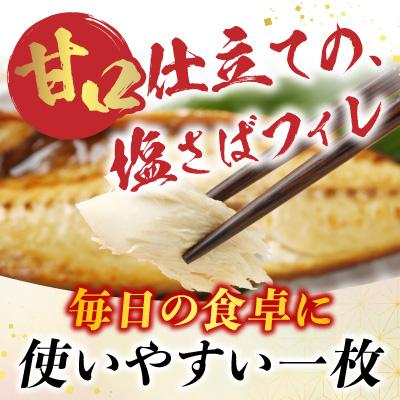 ふるさと納税 根室市 [個包装]塩さばフィレ1枚×18P A-09038 |  | 01