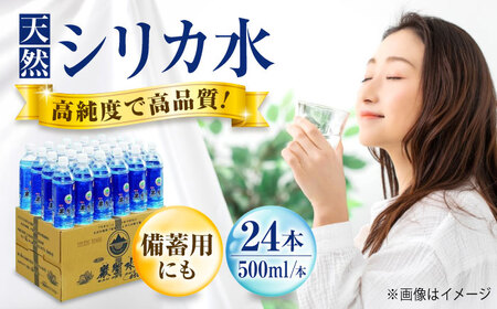 飲料 水 ミネラルウォーター 巌聖水6500 500ml×24本 広島県福山市/小林商事 ミネラルウォーター ペットボトル 500ml 24本 保存用 備蓄 防災 [BAEA012]
