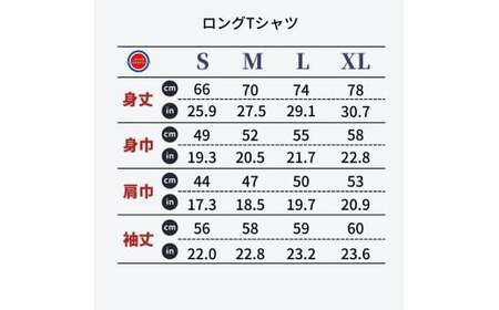 東松島市「ブルーインパルスマンホール」 ロングTシャツ