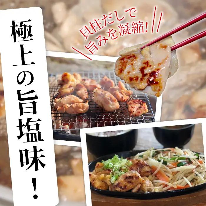 奥三河どり使用！ 田口塩鶏 国産 若鶏味付け肉 2種セット（せせり・もも肉）合計900g もも肉 500g せせり 400g 塩ダレ 味付け肉 鶏肉 鶏 肉 キャンプ バーベキュー 味付け肉 大容量 