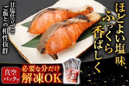 [12月21日決済分まで年内配送]甘塩紅鮭5切×2P、冷凍生さんま5尾×2P A-36017