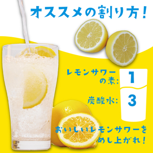 すっきりレモンサワーの素 1000ml 2本 サワー