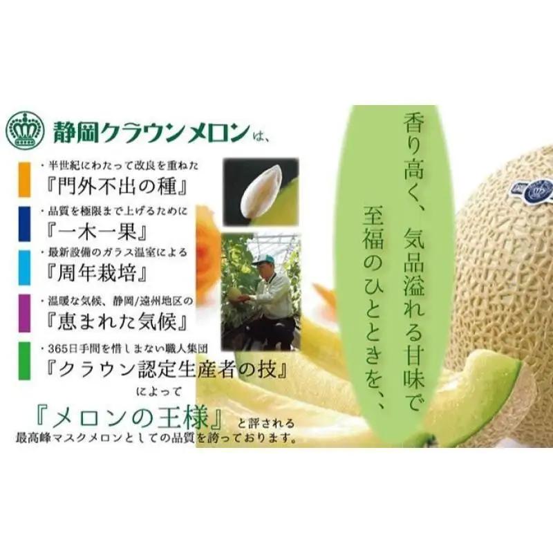 メロン 3ヶ月 定期便 クラウン 白上級 1玉入 メロン