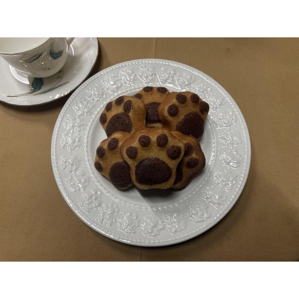 【ふるさと納税】フィナンシェ　かわいい肉球型　7個入り