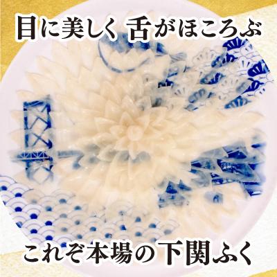 ふるさと納税 下関市 【配送日時指定必須】とらふぐ刺し セット 2 ~ 3人前 冷蔵 EY034 |  | 01