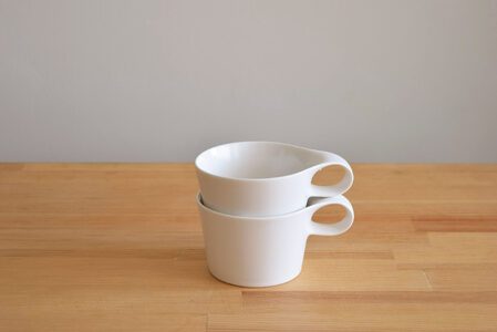 【miyama.】メタフィス　スタマグ　ペアミニマグ(150cc)白マット【1401015】