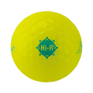 ゴルフボール ZeusImpact女子3【パールイエロー】非公認球 キャスコ株式会社 kasco