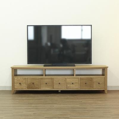 ふるさと納税 大川市 テレビボード　TONGARI　7oak-na　オーク　156cm　大川市　WAプラス