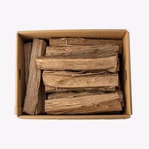 【毎月定期便】鹿児島県産乾燥薪　樫カシ約25キロ QQ2-0001 全6回【配送不可地域：離島】【4082172】