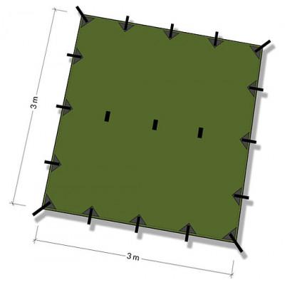 ふるさと納税 城陽市 タープ3×3　サンセットオレンジ　DD Hammocks JAPAN |  | 01