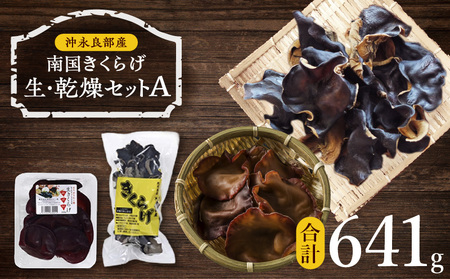 南国 きくらげ 生 ・ 乾燥 セットA C070-002 キクラゲ 有機成分 ミネラル 歯ごたえ 肉厚 バガス 野菜 やさい 沖永良部産 沖永良部 生きくらげ 生キクラゲ 乾燥きくらげ 料理 中華炒め 中華スープ 美味しい おいしい 南国きのこ苑 ふるさと納税 鹿児島 知名町 おすすめ ランキング プレゼント ギフト