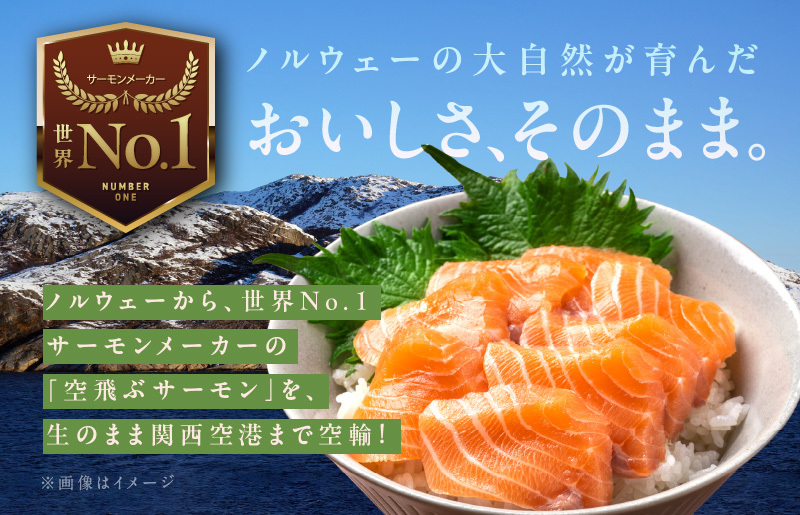 アトランティックサーモン 2kg以上 小分け 500g以上×4P【フィレ エコパック 訳あり サイズ不揃い 世界No.1サーモンメーカー 刺身 海鮮丼 サラダ 総量 1kg以上 鮭 さけ シャケ しゃ