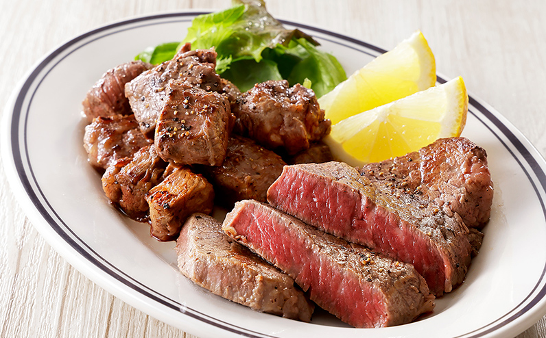 十勝ハーブ牛 ヒレステーキ 計500g 北海道産 牛肉 赤身 国産 フィレ 旨味を逃さないスキンパック包装 キャンプ アウトドア バーベキュー BBQ