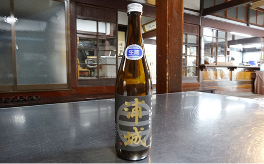 「浦城」720ml×1本 純米吟醸無濾過生原酒