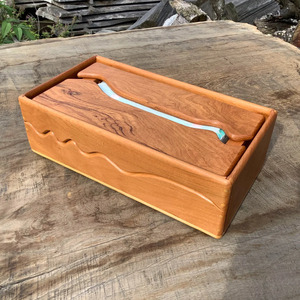 【木製手作りティッシュボックス】木工房の職人が作ったティッシュボックス 1点 |  ティッシュBOX 