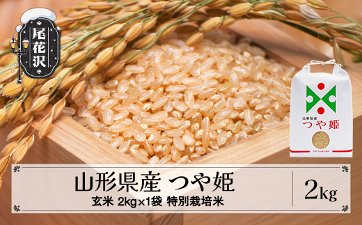 
                  【先行予約】新米 つや姫 玄米 2kg 発送時期選べる 令和8年産 2026年産 山形県産 ※沖縄・離島への配送不可 on-tsgxb2
                
