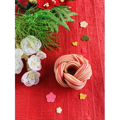ふるさと納税 砺波市 富山県砺波市　柿里商店「knot charm CHIDORI 3」めでた尽くしの紅白細うどん |  | 03