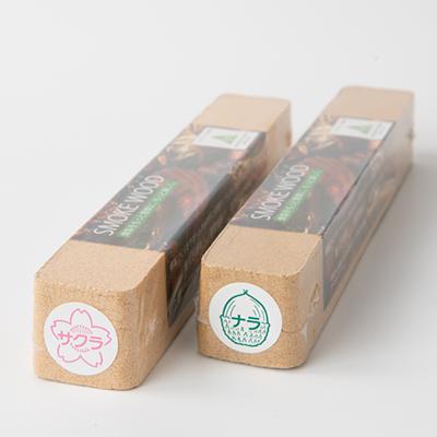 ふるさと納税 越生町 スモークウッド・サクラ、ナラ詰め合わせ 各6本 |  | 01