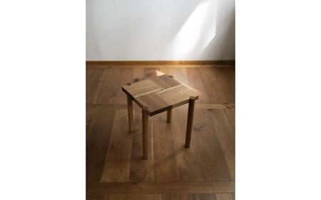 【受注生産】Side Table 04［四角］ 胡桃/oil finish / テーブル サイドテーブル 机 デスク 家具 インテリア 木目調 ナチュラル おしゃれ デザイン ダイニング 寝室 / 恵那市 / ROYAL STAGE[AUEB054]