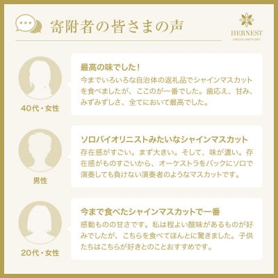 山梨県山梨市産　シャインマスカット　～SWEET JEWELRY～　20粒【配送不可地域：離島】