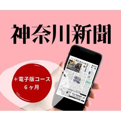 ふるさと納税 横浜市 神奈川新聞 「+電子版コース」(6ヵ月)
