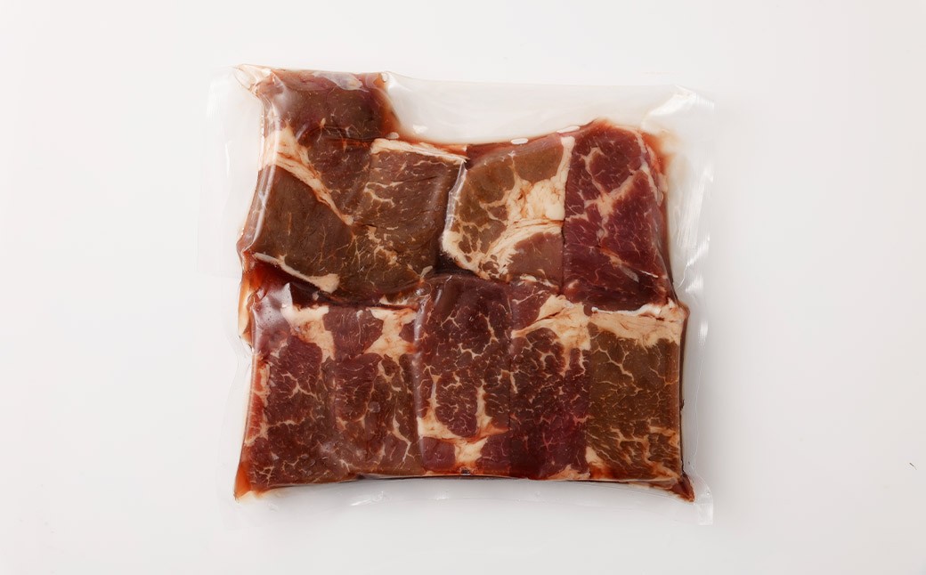 【訳あり】厚切り 牛ザブトン（肩ロース） ステーキ 約500g×3P 計：約1.5kg