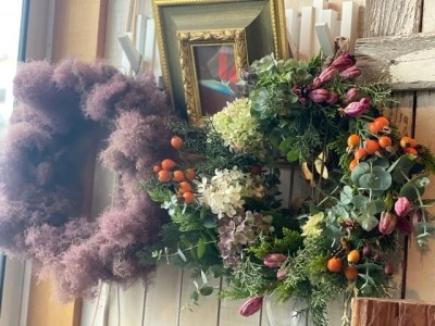 SL0095　【12回定期便】 リースの定期便「毎月楽しむドアリース12」