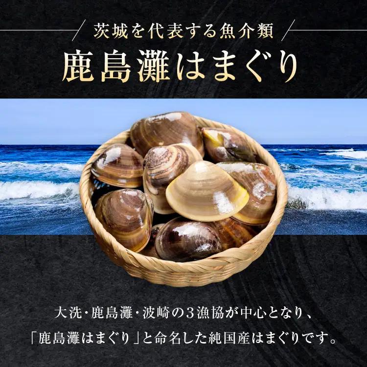 大洗産鹿島灘天然 はまぐり 3㎏  蛤 _BQ011