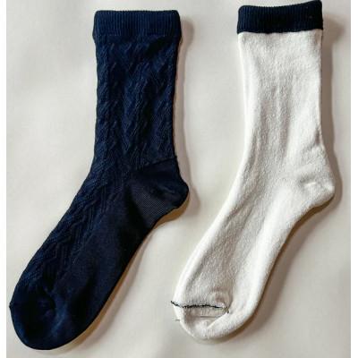 ふるさと納税 桐生市 【ezu】ひえとりくつした 薄手/ブラック◆シルク×コットンの二重構造靴下◆ジャガード編み